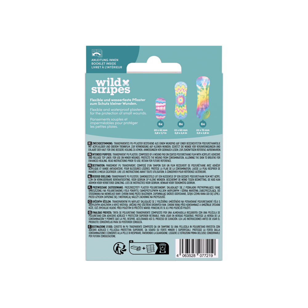 Waterproof Secure Rainbow Pflaster